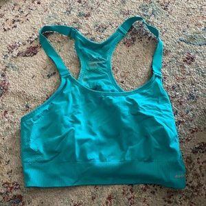 Sports bra teal blue size XXL